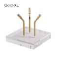Miniatyrbillede 1 af 10: Krystalkugle Base Krystalkugleholder GOLD XL Gold XL