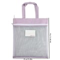 Miniatyrbild 2 av 9: Transparent Mesh Filpåse Brevpappershållare VIOLET Violet