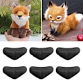 Miniatyrbillede 8 af 10: Triangle Nose Safety Parts SORT 15MM Black 15mm