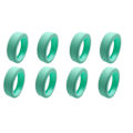 Pikkukuva 1 / 10: 4/8 kpl matkatavaroiden pyörät Protector matkatavaroiden pyörän kengät green 8pcs-8pcs