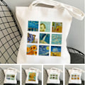 Pikkukuva 4 / 9: Canvas Tote Bag Ostoskäsilaukku V V V