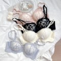 Miniatyrbillede 4 af 10: Trådløs BH Bralette SORT 38/85AB Black 38/85AB
