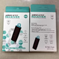 Miniatyrbillede 2 af 5: Bluetooth Modtager Adapter Stereo Audio Modtager Adapter Auto Black