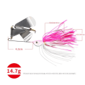 Miniatyrbilde 6 av 10: Skjeggfiske lokke Buzzbait FARGE 5 FARGE 5 Color 5