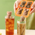 Miniatyrbilde 6 av 10: Ice Cube Mold Ice Making Box LYS GRØNN TO RIST TO RIST light green two grids-two grids