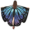 Miniatyrbild 1 av 10: Butterfly Cape Butterfly Wings Sjal 05 05 05