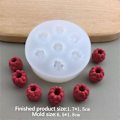 Miniatyrbillede 1 af 10: Lys Silikoneform Bageform HINDBÆRFORM L HINDBÆR Raspberry Mold L