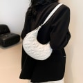 Miniatyrbillede 7 af 10: Skuldertaske Clutch Håndtasker HVID white