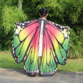 Miniatyrbilde 3 av 10: Butterfly Cape Butterfly Wings sjal 05 05 05