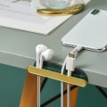 Pikkukuva 9 / 10: 4 kpl USB kaapelin organizer pöytäkoneen kaapelin kiinnitin STYLE 2 STYLE 2 Style 2