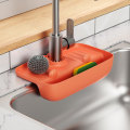 Miniatyrbilde 6 av 10: Kran Dreneringsstativ Drenering Oppbevaringsstativ ORANSJE orange