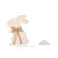 Miniatyrbild 1 av 10: Trä Påskhare Fågelägg Dekoration BUNNY BUNNY bunny
