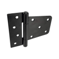 Miniatyrbild 1 av 7: Heavy Duty Gate Gångjärn Svart Färg Flat Angle Gångjärn 1PC 1PC 1pc