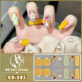 Miniatyrbilde 5 av 10: Franske negleklistremerker Nail Art-klistremerke 7 7 7