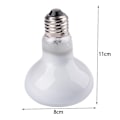 Miniatyrbillede 2 af 10: Temperaturregulator Krybdyr Varmelampe 100W 100W 100W