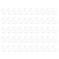 Miniatyrbillede 1 af 10: Aftagelige Pom Poms Knapper Hatte Akryl Knapper A-50PCS A-50PCS A-50pcs
