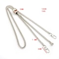 Miniatyrbillede 10 af 10: Golden Balls Chain Bag Chain 3 3 3
