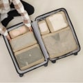 Miniatyrbillede 9 af 10: 4/6STK Rejseopbevaringstaske Bagageorganisator SORT 4STK/SÆT Black 4PCS/Set-4PCS/Set