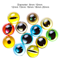 Miniatyrbillede 7 af 10: 20 stk/10 par Eyes Crafts Eyes Puppet Crystal Eyes 16MMCOLOR 16mmcolor random