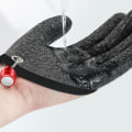 Miniatyrbild 9 av 10: Fiskehandskar Fungerar Skärsäker Handske SVART HÖGER HÖGER Black Right-Right