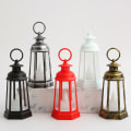 Miniatyrbillede 5 af 10: Led Lantern Candle Lantern SORT black