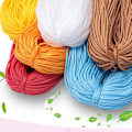 Miniatyrbillede 6 af 9: Macrame Rope Nylon Cord LYSEBRUN LIGHT BROWN