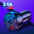 Miniatyrbilde 6 av 10: Type-C USB Billader Telefonlader Socket SVART black