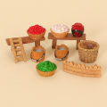 Miniatyrbilde 7 av 10: Dukkehus Farmer Bench Ladder 3 3 3