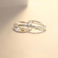 Pikkukuva 1 / 9: Couple Rings Hopeoitu Sormuspari A PAIR A PAIR a pair