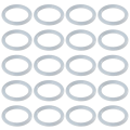Miniatyrbillede 3 af 10: 20 Stk O Ring Pakninger Kit VMQ Tætningsringe 10X3,1MM 10x3.1mm