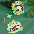Pikkukuva 3 / 10: Metal Panda Kirjanmerkki Kirjaleike STYLE 1 STYLE 1 Style 1