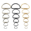 Miniatyrbild 1 av 4: D-ringar Spänne Svetsade starka ringar Multi-Purpose Metall D-ring