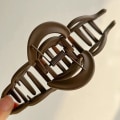 Pikkukuva 7 / 10: Wave Cross Hair Claw Geometric Grip Clip COLOR 2 COLOR 2 Color 2
