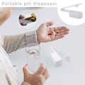 Miniatyrbilde 9 av 10: Bærbar pilletaker Pilleoppbevaringsveske A A A