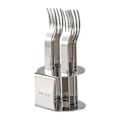 Pikkukuva 1 / 9: 6 kpl Fruit Fork Kahvi- set SILVER Silver