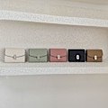 Miniatyrbillede 10 af 10: Korte tegnebøger Trefoldede tegnebøger SORT black