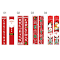 Miniatyrbilde 2 av 10: 2 STK juledørdekorasjon julebanner 4 4 4