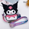 Miniatyrbilde 1 av 10: 1 Stk Kuromi Silikonveske Kawaii Veske SORT SORT