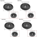 Miniatyrbilde 2 av 10: Wire Hole Cover Computer Grommet GRÅ 40MM grey 40mm