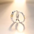 Pikkukuva 6 / 9: Couple Rings Hopeoitu Sormuspari A PAIR A PAIR a pair