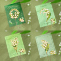 Miniatyrbild 8 av 10: Blommor Mässing Bokmärke Metall Bokmärke STYLE 2 STYLE 2 Style 2