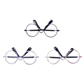 Pikkukuva 3 / 8: Doll Glasses Pehmo Doll Silmälasit MUSTA Black