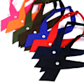 Miniatyrbillede 6 af 10: Cross Bowtie skjorte slips SORT Black