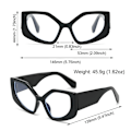 Pikkukuva 3 / 10: Cat Eye Blue Light Lasit Anti-Blue Light Lasit LEOPARD Leopard