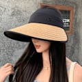 Miniatyrbillede 2 af 7: Tom Top Hat Visir Cap SORT Black