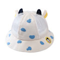Miniatyrbild 1 av 10: Baby Bucket Hat Cap BLÅ STYLE 2 STYLE 2 Blue Style 2-Style 2