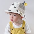 Miniatyrbillede 6 af 10: Baby Bucket Hat Solhætte BLÅ STIL 1 STIL 1 Blue Style 1-Style 1