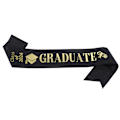 Miniatyrbilde 1 av 7: Graduation Shoulder Strap 2024 Graduation Sash SVART black