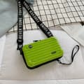 Firkantet taske skuldertaske GRØN green