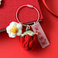 Miniatyrbild 3 av 7: Stickat handväskhänge Good Luck Style STYLE 04 STYLE 04 Style 04